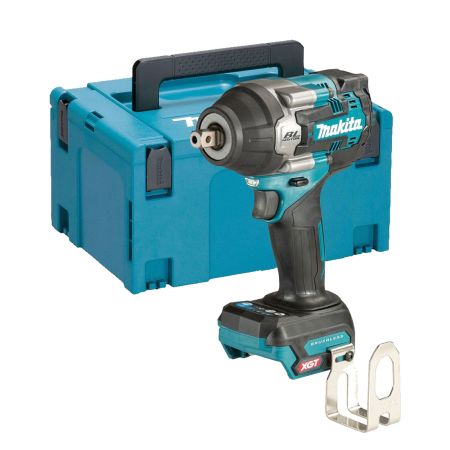 Makita TW008GZ01 40v Max XGT Brushless 1/2" Impact Wrench Body Only In Makpac Carry Case