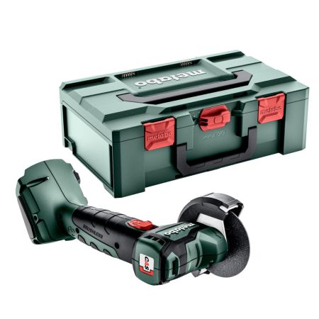 Metabo CC 18 LTX BL Cordless Angle Grinder 76mm Body Only In MetaBOX Case