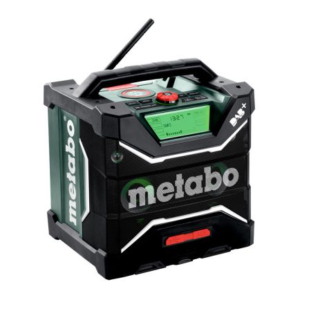 Metabo RC 12-18 Bluetooth DAB+ 12v-18v FM Cordless Job Site Radio Charger Body Only
