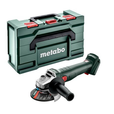 Metabo W 18 L 9-115 Cordless Angle Grinder 115mm Body Only In MetaBOX 165 L