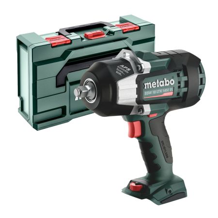 Metabo SSW 18 LTX 1450 BL Brushless 1/2" Impact Wrench Body Only In MetaBOX 145 L