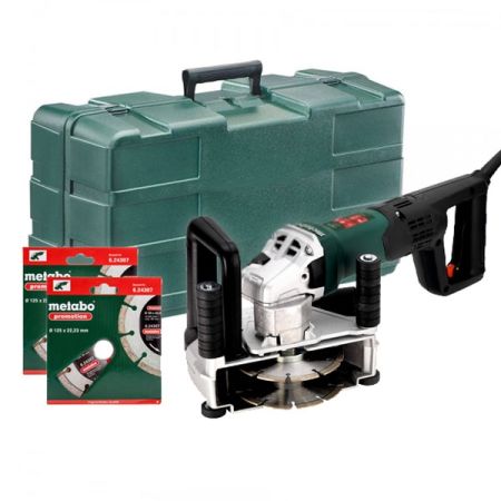 Metabo MFE 40 1900W/1700W Wall Chaser inc 2x Diamond Blades in Carry Case