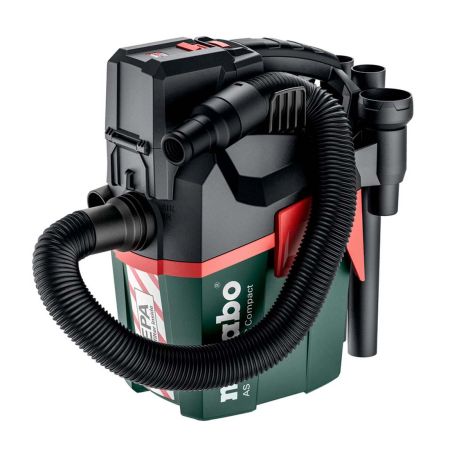Metabo AS 18 HEPA PC Compact Cordless Wet & Dry Vacuum Cleaner 6L Body Only