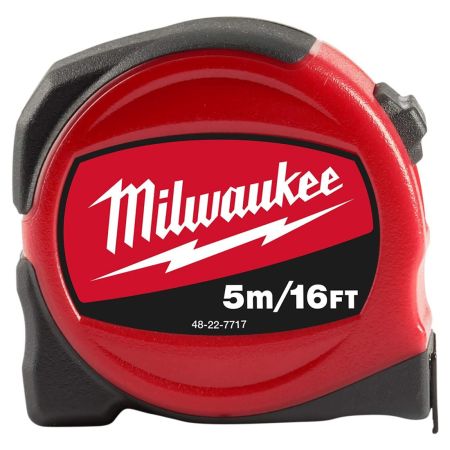 Milwaukee 48227717 Slimline Tape Measure S5-16/25 5m / 16ft