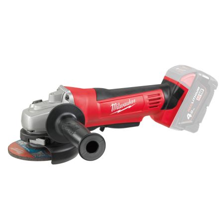 Milwaukee HD18 AG-115-0 18v 115mm Heavy Duty Angle Grinder With Paddle Switch Body Only
