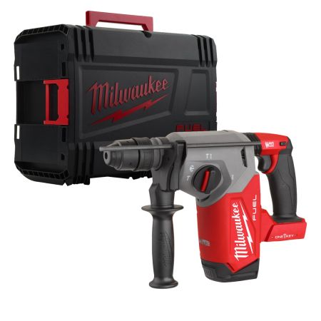 Milwaukee M18 FUEL ONEFHX-0X ONE-KEY 18v 26mm SDS+ Rotary Hammer Drill Body Only In Carry Case