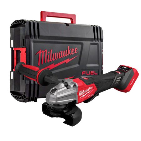 Milwaukee M18 FUEL FSAGSVO125X-0X 18v Brushless 125mm ONE-KEY Grinder Body Only In Carry Case