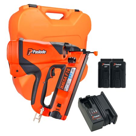 Paslode 916275 IM65A F16 Angled Finishing Nailer 1x 2.1Ah Battery
