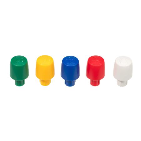 Pica 55801 Coloured Caps For Pica-Dry Longlife Automatic Pencil x5 Pcs