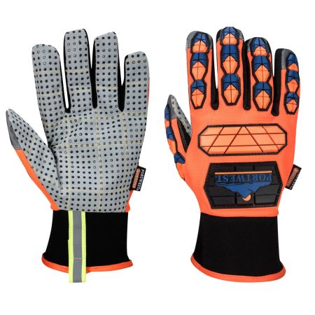 Portwest A726 Aqua-Seal Pro Gloves Orange/Blue