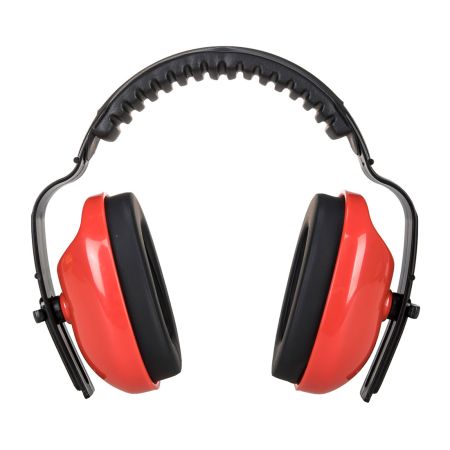 Portwest PW48RER PW40 PW Classic Plus Ear Protectors Red