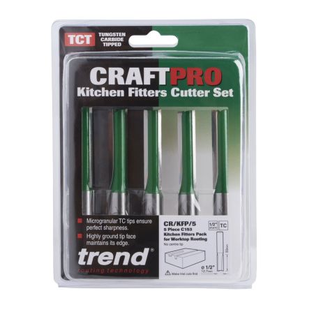 Trend CR/KFP/5 Kitchen Fitters Pack C153 x5 Pc