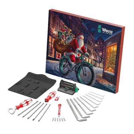 Wera Advent Calendar 2023 - 24 Piece Christmas Tool Gift Set