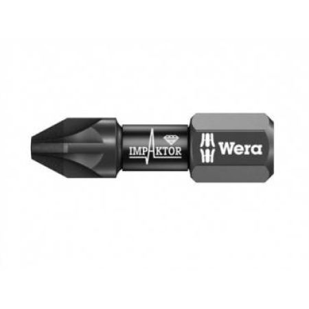 Wera 855/1 Impaktor Bit Pozi PZ2 25 mm (Box 10)