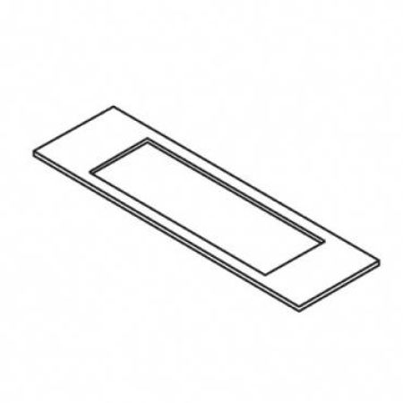 Trend WP-LOCK/T/A Lock template 16mm x 72mm mortise