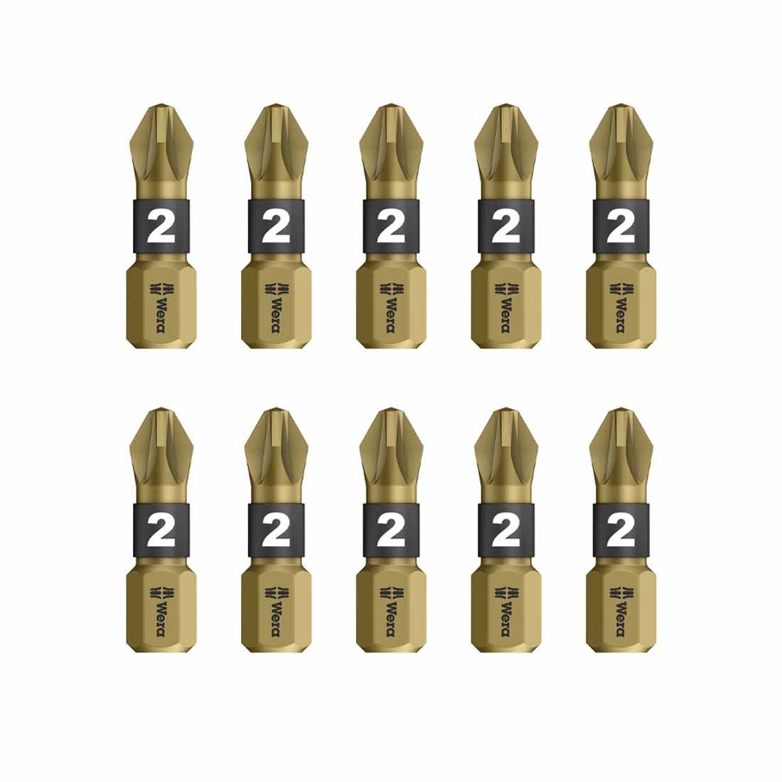 thumbnail image 2 of Wera 05059721001 #2 X 70mm PlusMinus PH/SL Power Bit – Made In Czech Republic 2 of 2