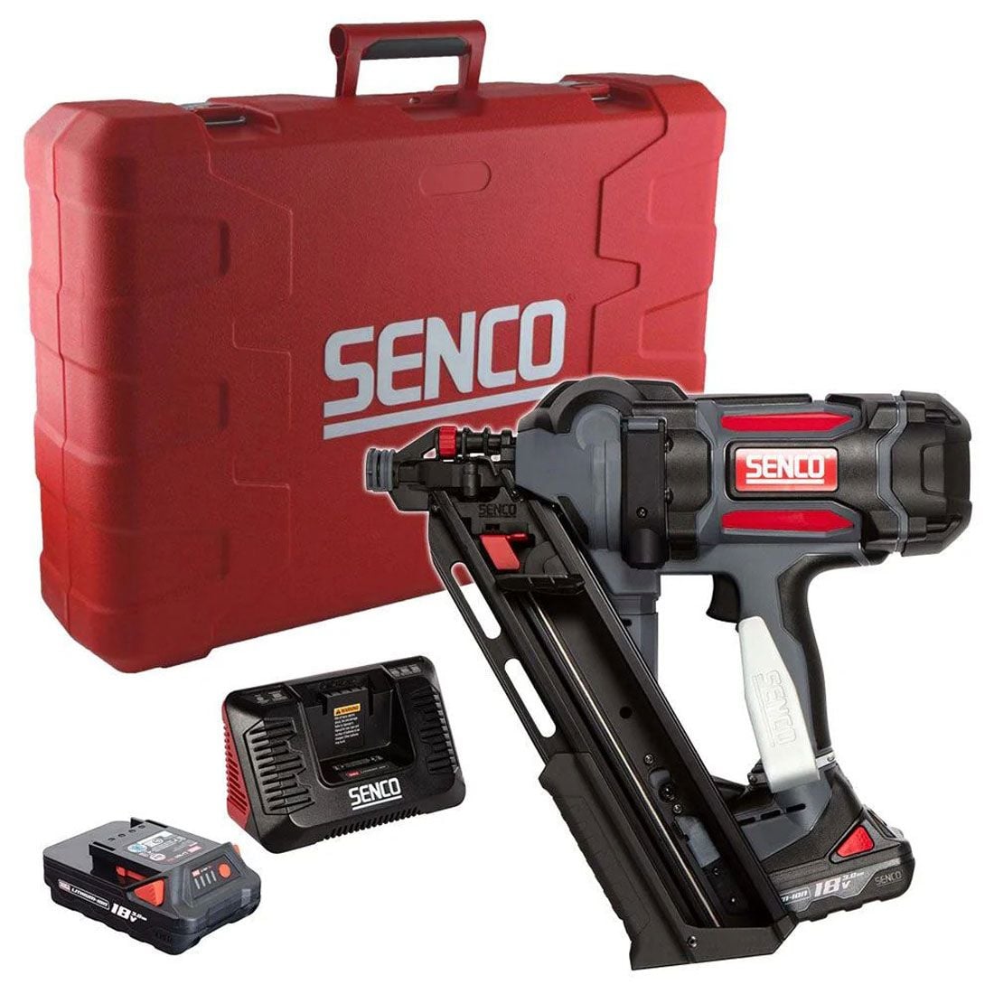Senco F-35XP 2.0 18v First Fix Fusion Nailer CH Inc 2x 3.0Ah