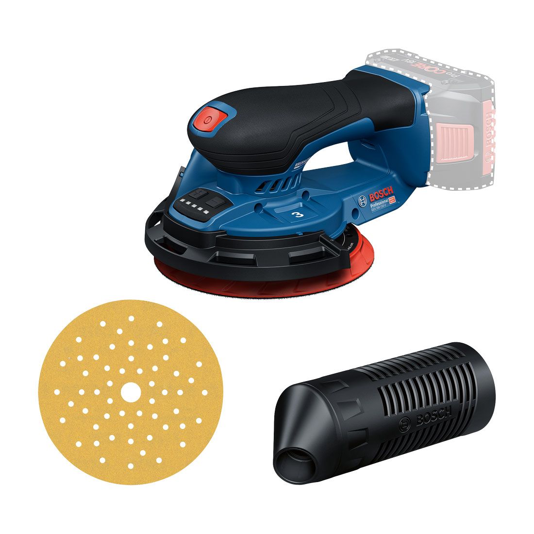 Bosch Professional GEX 18V-150-3 Brushless 18v 150mm Random Orbit