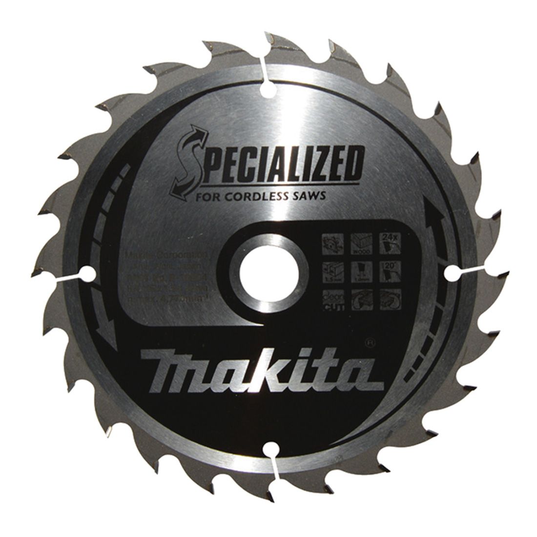 thumbnail image 2 of Makita A-71700 125mm Circular Saw Blade - 45 Teeth Carbide, Premium White 2 of 6