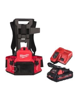 Milwaukee M18 BBPFP2-301 18v Switch Tank Back Pack 15L Fluid Pump Harness Inc 1x 3.0Ah HIGH OUTPUT Battery