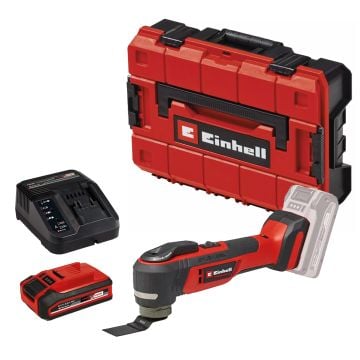 Einhell TP-MG 18 Li BL 18v Power X-Change Cordless Brushless Multi Tool Inc 1x 4Ah Battery