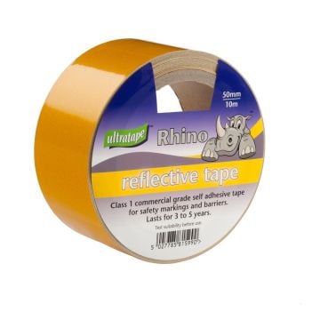 UltraTape 275010YEUL 50mm x 10m Yellow Reflective Tape