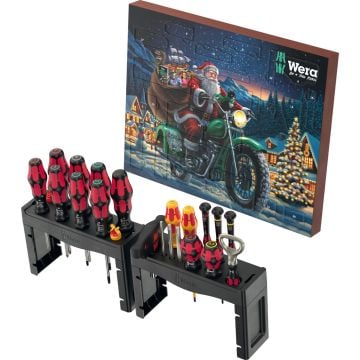 Wera Advent Calendar 2025 - 24 Piece Christmas Tool Gift Set 05136610001