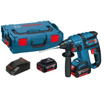 Bosch Professional GBH 18 V-EC Brushless SDS+ Plus Rotary Hammer Drill Inc 2x 4.0Ah Batts