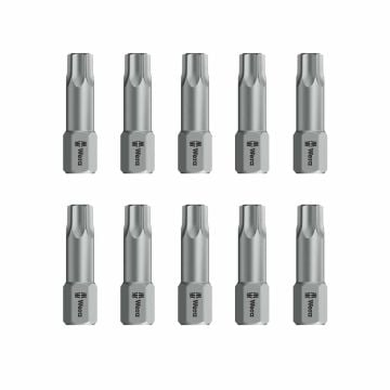 Wera 867/1 TZ Torx TX30 x 25mm Bits x10 Pcs 066315