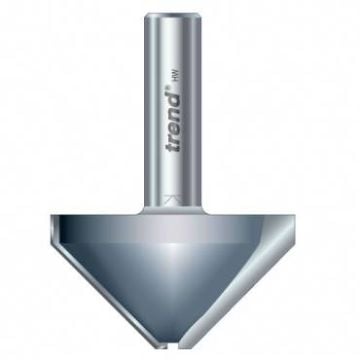 Trend 10/1X1/2TC Mortar Groove/Large chamfer cutter 45 deg.