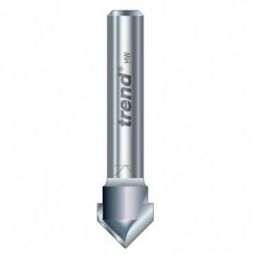 Trend 11/32X1/4TC Chamfer V groove cutter 45 deg.