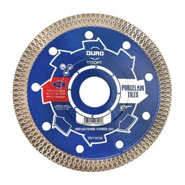 DURO 115DPT Pro Ceramic Tile 115mm x 22.23mm Grinding Disc