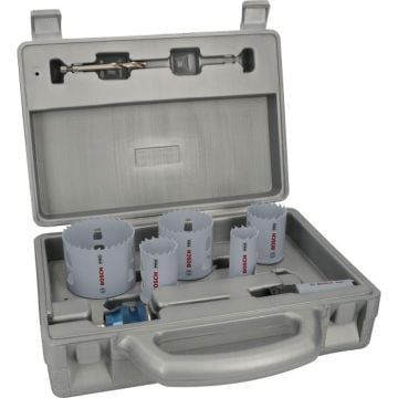Bosch PRO Multi Material PC Plus Hole Saw Set x6 Pcs 2608594435