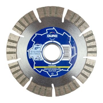 DURO 125DCM Standard Diamond Construction Blade 125mm / 5"