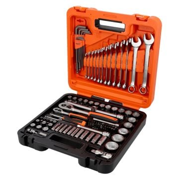 Bahco 26S98 Mechanics Socket & Tool Set x98 Pcs
