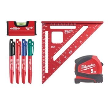 Milwaukee 4932498327 Measuring & Layout Set x7 Pcs