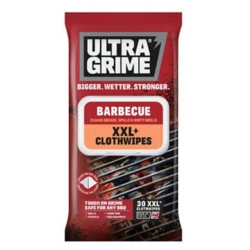 UltraGrime Life 5450 BBQ XXL+ Cloth Wipes Inc 30 Wipes