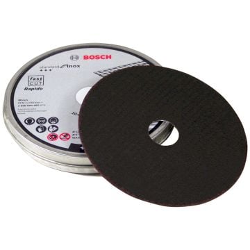 Bosch INOX Metal Cutting Discs 125mm x 1mm x 22.23mm Pack of 10 2608603255
