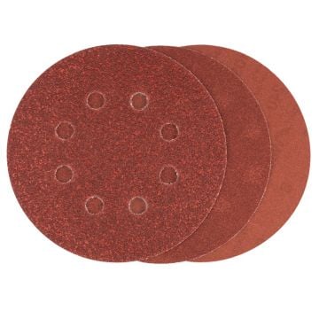 Bosch Assorted Grit 125mm Random Orbit Sanding Sheets Expert For Wood x6 Pcs 2608605112