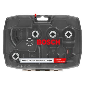 Bosch Electrician & Drywall Starlock Multi Tool Blade Set x5 Pcs 2608669095