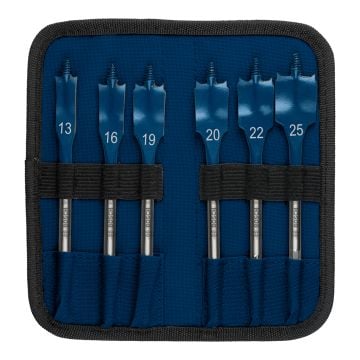 Bosch 2608902109 Expert Self Cut Speed Flat Drill Bit Set x6 Pcs