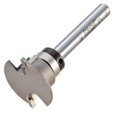 Trend 34/56X8MMTC 33.8mm Diameter Recess Cutter - Aquamac 21/Aquatex A10