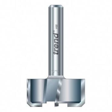 Trend 37/1X1/4TC Trimmer 25 mm dia. 12mm lng.