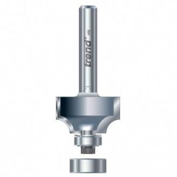 Trend 46/12X1/4TC Bearing guided ovolo cutter 4.8mm rad.