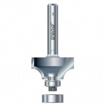 Trend 46/130X1/4TC Bearing guided ovolo cutter 6.3mm rad.