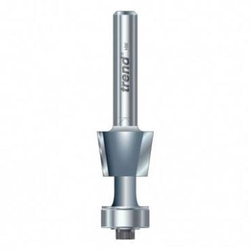 Trend 46/6DX1/4TC Guided specialist bevel trim cutter