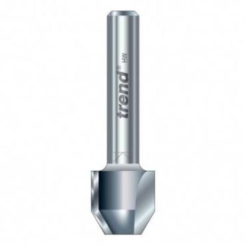Trend 47/7X1/4TC Combi trimmer cutter 12.7 mm dia. C1=9 C2=4mm lng.