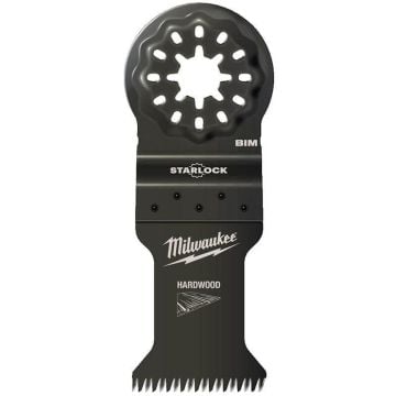 Milwaukee 48906017 Plunge 3-Cut Bi-Metal Wood 35mm Starlock Multi-Tool Blade