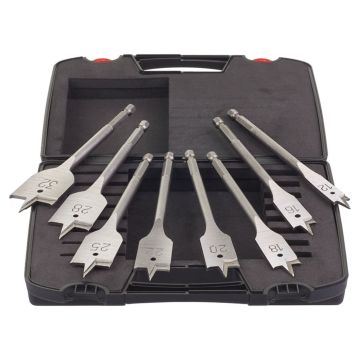 Milwaukee Flat Boring Wood Drill Bit Set x8 Pcs 4932352504