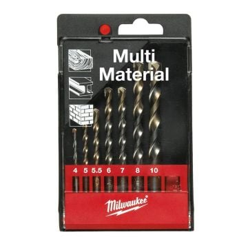 Milwaukee 4932352836 Multi Material Drill Bit Set x5 Pcs